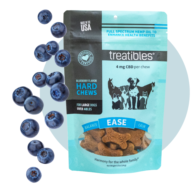 Large Blueberry Dog Treats